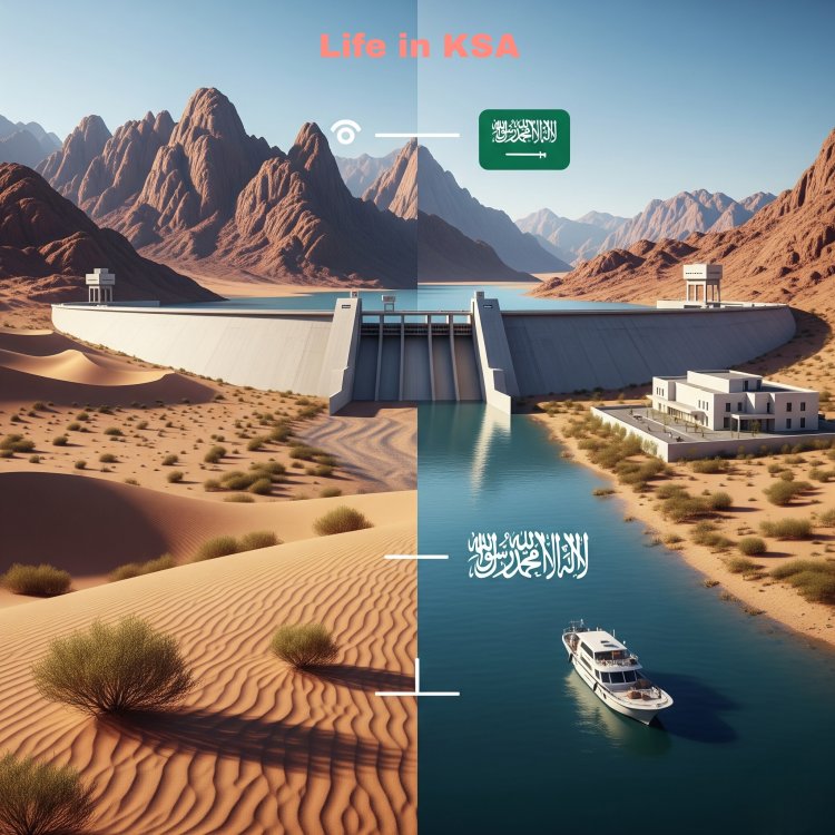 Saudi Arabia’s Vision 2030 Launches Major Water Sustainability Project: 1,000 Rainwater Harvesting Dams